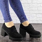 Ботинки женские Fashion Terri 1523 38 размер 24,5 см Черный Киев