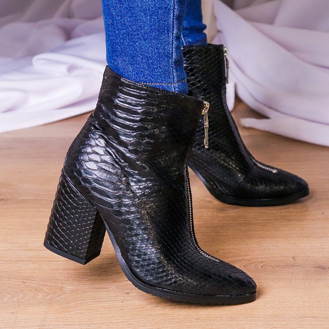 Ботинки женские Fashion Timo 2144 36 размер 23,5 см Черный Киев - изображение 1