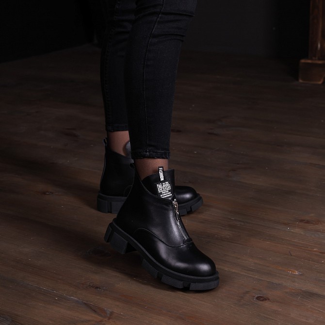 Ботинки женские Fashion Tross 3352 40 размер 25,5 см Черный Киев - изображение 1