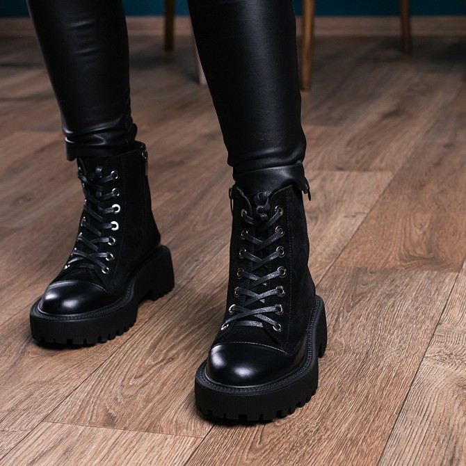 Ботинки женские зимние Fashion Annie 3420 38 размер 24,5 см Черный Киев - изображение 1