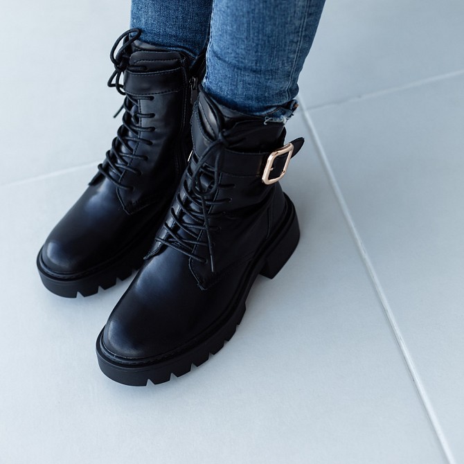 Ботинки женские зимние Fashion Blaze 3331 38 размер 24,5 см Черный Київ - изображение 1