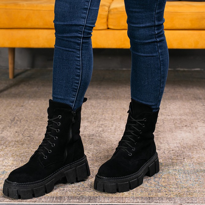 Ботинки женские зимние Fashion Bronco 3370 38 размер 24,5 см Черный Киев - изображение 1