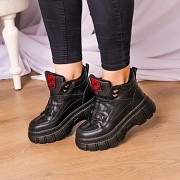 Ботинки женские зимние Fashion Calanthea 2356 36 размер 23 см Черный Киев