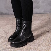 Ботинки женские зимние Fashion Dizzy 3400 39 размер 25 см Черный Киев