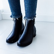 Ботинки женские зимние Fashion Ginger 3328 37 размер 24 см Черный Киев