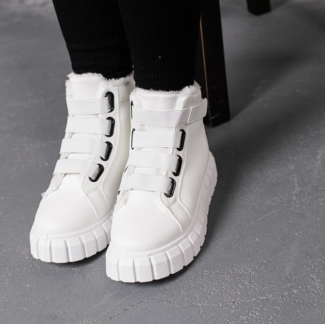 Ботинки женские зимние Fashion Hera 3409 39 размер 25 см Белый Киев - изображение 1