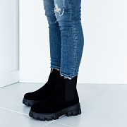Ботинки женские зимние Fashion Merrylegs 3329 39 размер 24,5 см Черный Киев