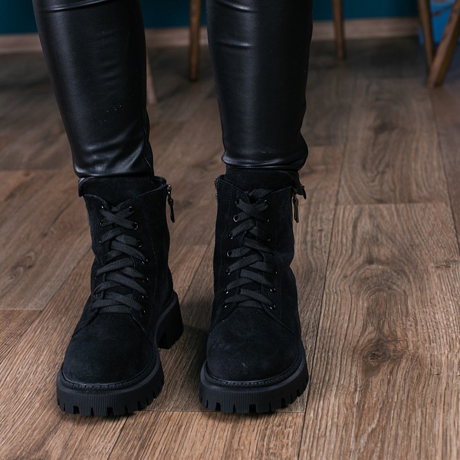 Ботинки женские зимние Fashion Sullivan 3417 38 размер 24,5 см Черный Киев - изображение 1