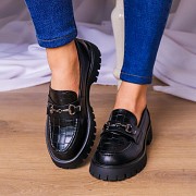Броги женские Fashion Artemis 3181 38 размер 24,5 см Черный Киев