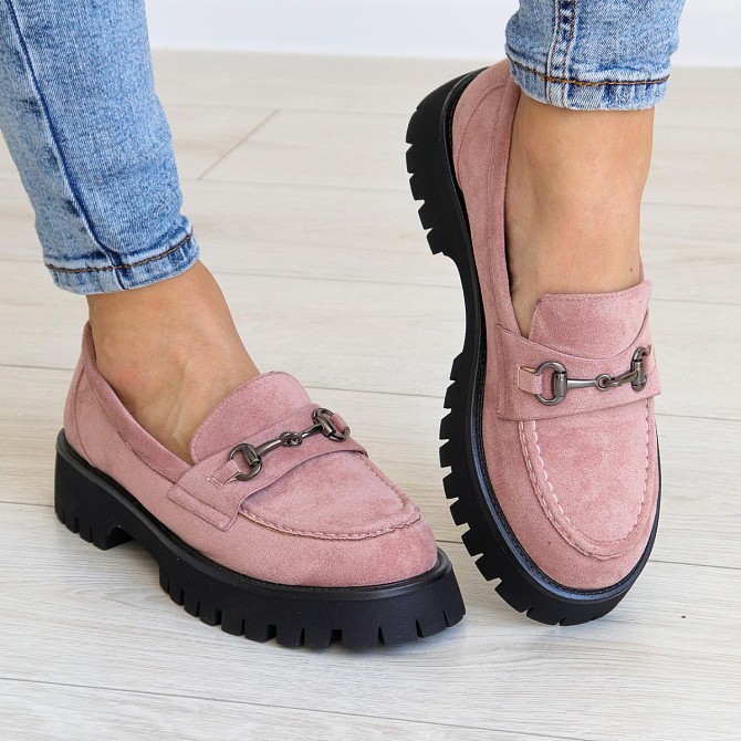 Броги женские Fashion Athena 3147 36 размер 23,5 см Розовый Киев - изображение 1