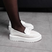 Броги женские Fashion Charlie 3587 37 размер 24 см Белый Киев