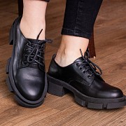 Броги женские Fashion Cliff 2874 36 размер 23,5 см Черный Киев