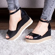 Женские босоножки Fashion Bacabs 2761 37 размер 24 см Черный Киев