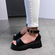 Женские босоножки Fashion Callie 3623 40 размер 25 см Черный Киев