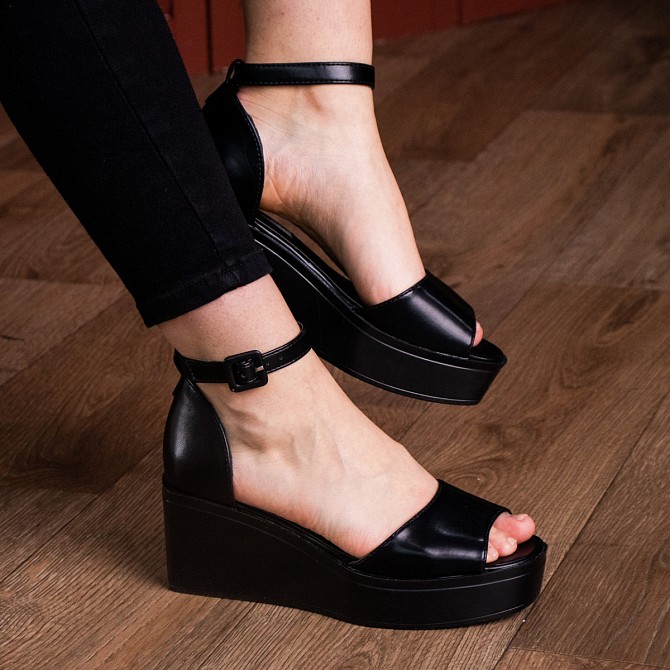 Женские босоножки Fashion Diva 2849 40 размер 25,5 см Черный Київ - изображение 1