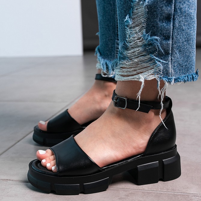 Женские босоножки Fashion Gladis 3594 38 размер 24,5 см Черный Киев - изображение 1