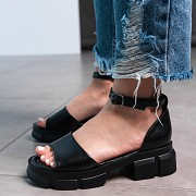 Женские босоножки Fashion Gladis 3594 39 размер 25 см Черный Киев