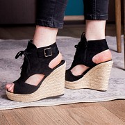 Женские босоножки Fashion Iberio 2821 36 размер 23 см Черный Киев