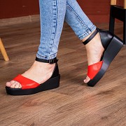 Женские босоножки Fashion Ida 2944 39 размер 25 см Красный Киев