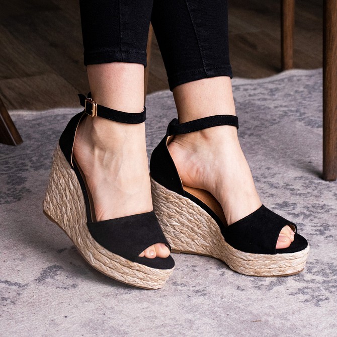 Женские босоножки Fashion Kelly 2856 39 размер 25 см Черный Киев - изображение 1
