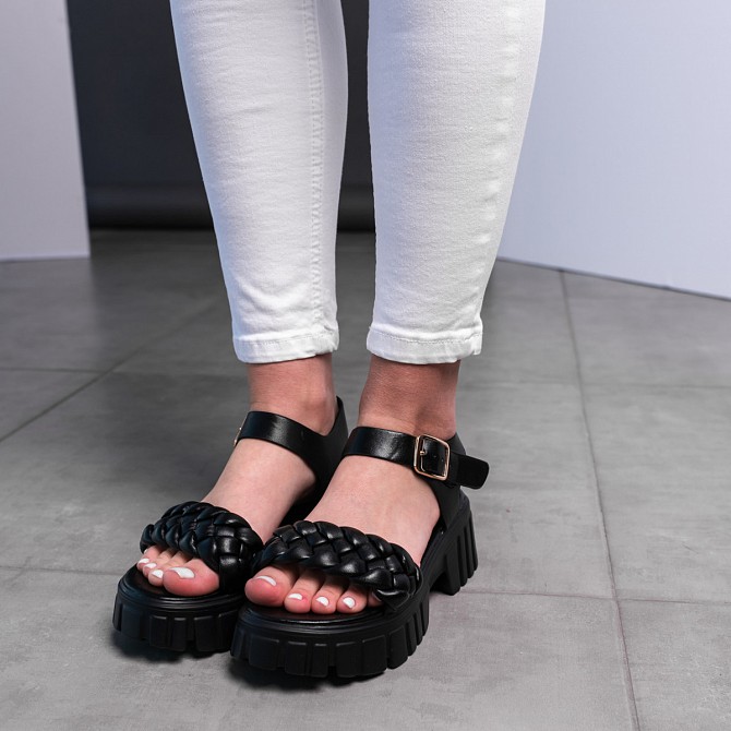 Женские босоножки Fashion Maisy 3626 39 размер 24,5 см Черный Киев - изображение 1