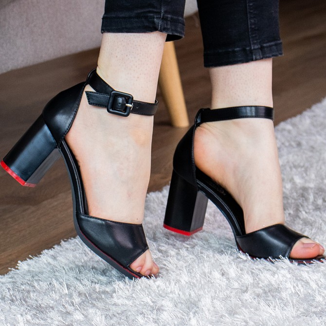 Женские босоножки Fashion Rafferty 2964 37 размер 24 см Черный Киев - изображение 1