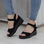 Женские босоножки Fashion Yicky 2663 38 размер 24,5 см Черный Киев