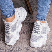 Женские кроссовки Fashion Carrissa 1643 39 размер 24,5 см Белый Киев