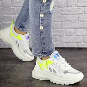 Женские кроссовки Fashion Gabbie 1517 39 размер 24,5 см Белый Киев