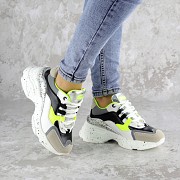 Женские кроссовки Fashion Jacob 1303 38 размер 24 см Белый Київ