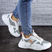 Женские кроссовки Fashion Kirsty 1885 36 размер 23 см Серый Київ