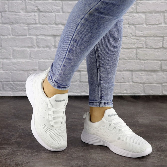Женские кроссовки Fashion Ninou 1470 37 размер 23,5 см Белый Київ - изображение 1