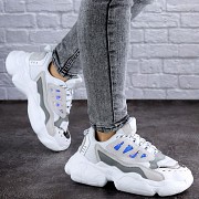 Женские кроссовки Fashion Queno 1994 40 размер 24,5 см Серый Киев