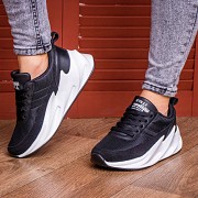 Женские кроссовки Fashion Roxane 1491 37 размер 24 см Черный Киев