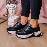 Женские кроссовки Fashion Zachary 1378 38 размер 24 см Черный Киев