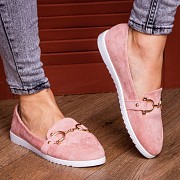 Женские мокасины Fashion Randy 1785 41 размер 25,5 см Розовый Киев