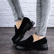 Женские мокасины Fashion Sloggo 2031 41 размер 26 см Черный Киев