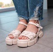 Женские сандалии Fashion Bailey 3600 39 размер 25 см Бежевый Киев