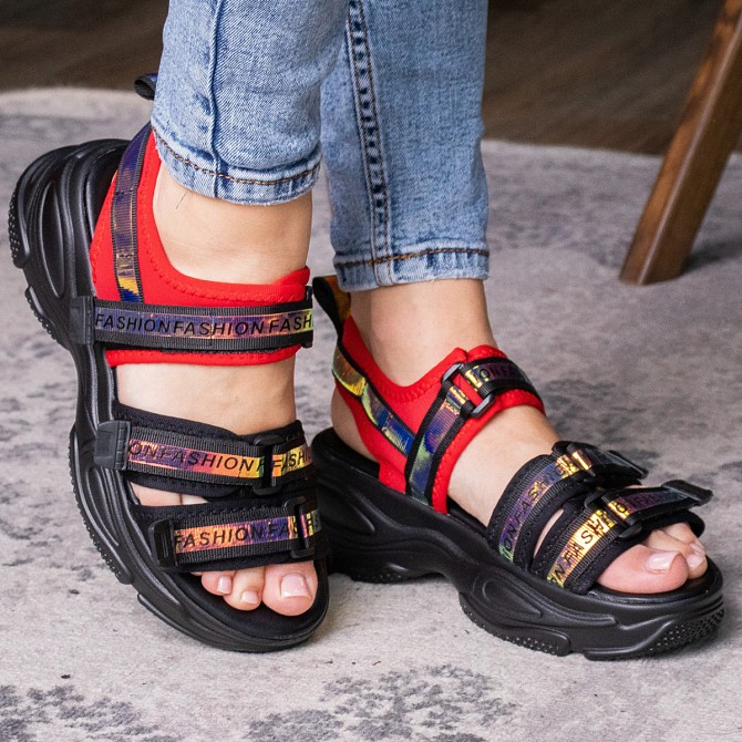 Женские сандалии Fashion Benny 1703 41 размер 25,5 см Черный Киев - изображение 1