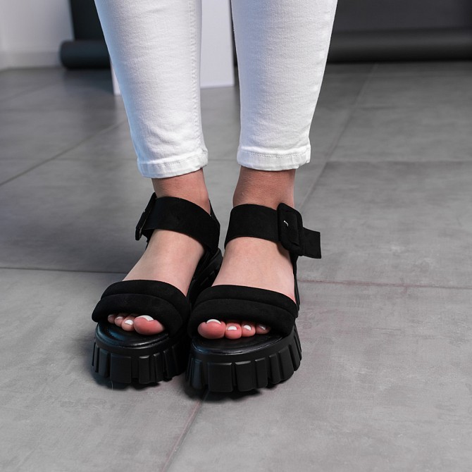 Женские сандалии Fashion Fern 3620 36 размер 23,5 см Черный Киев - изображение 1