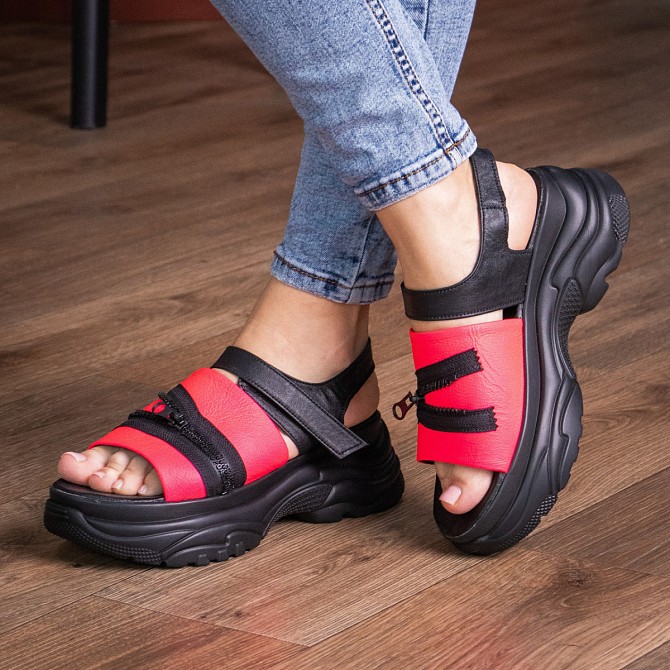 Женские сандалии Fashion Gabby 3062 40 размер 25 см Черный Киев - изображение 1