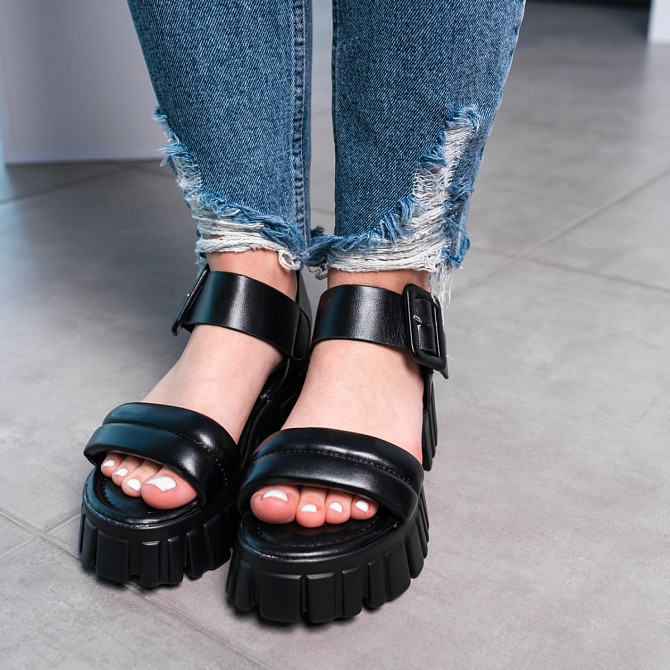 Женские сандалии Fashion Gigi 3596 38 размер 24,5 см Черный Киев - изображение 1