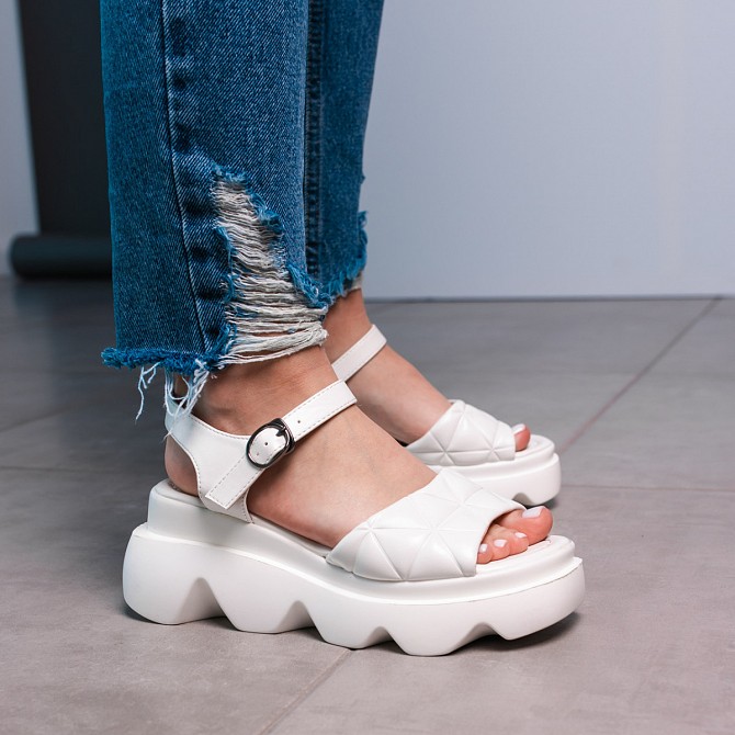 Женские сандалии Fashion Penny 3616 38 размер 24,5 см Белый Киев - изображение 1