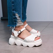 Женские сандалии Fashion Penny 3616 39 размер 25 см Белый Киев