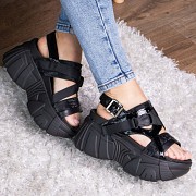 Женские сандалии Fashion Raven 3034 36 размер 23 см Черный Киев