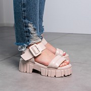 Женские сандалии Fashion Sheba 3636 37 размер 24 см Бежевый Киев