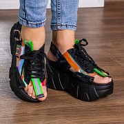 Женские сандалии Fashion Sierra 3070 37 размер 23,5 см Черный Киев