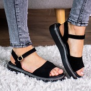 Женские сандалии Fashion Werder 3013 37 размер 23,5 см Черный Киев
