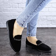 Женские слиперы Fashion Booker 1918 38 размер 24,5 см Черный Киев