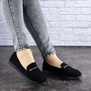 Женские слиперы Fashion Randy 1740 37 размер 23,5 см Черный Киев